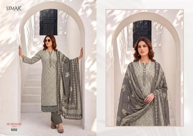 Glossy simar humsafar vol 05 dress materials wholesalers